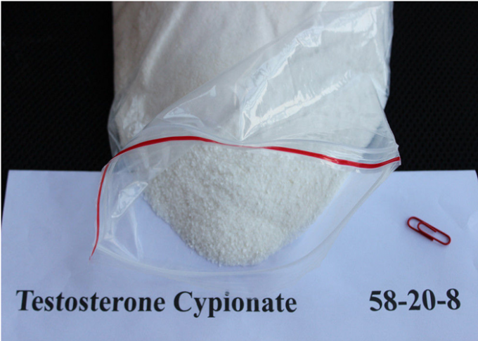 Ο μυς Cypionate 58-20-8 τεστοστερόνης λίρας Κύπρου δοκιμής χτίζει τις ακατέργαστες σκόνες τεστοστερόνης