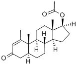 Οξικό άλας Primonolan Methenolone αύξησης μυών για το προφορικό στεροειδές φάρμακο CAS 434-05-9