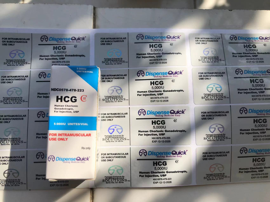 Πλαστικός δίσκος Pharma SOmatropin Growth Hormone 2ml Κουτιά συσκευασίας φιαλιδίου HG