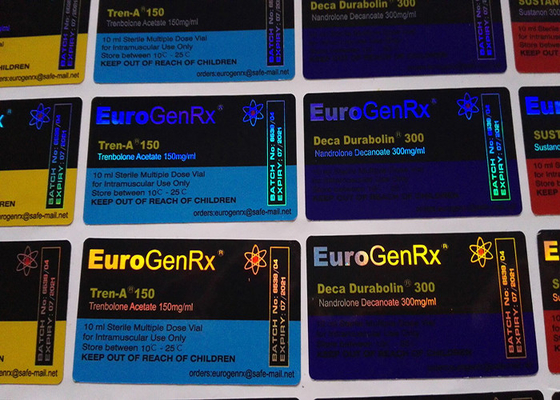 Αυτοκόλλητα ετικετών φαρμάκων Euro Gen Rx Deisgn , Ισχυρά αυτοκόλλητα αυτοκόλλητα ετικετών φαρμακείου