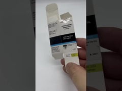 Ετικέτες φιαλίδων γυαλιού για ένεση ελαίου 10 ml Ετικέτες φιαλίδων