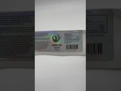 Ετικέτα Φαρμακευτικών Πεπτιδίων 10IU 2ml για HG H Glossy Finish