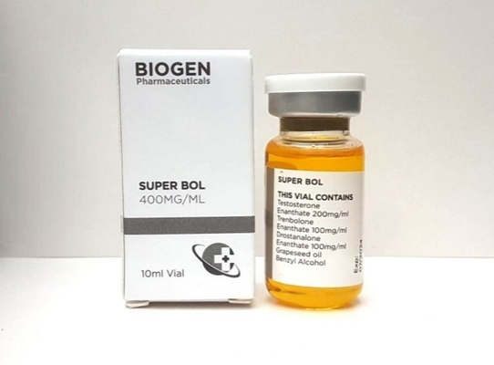 Ετικέτες και κουτιά φιαλιδίων Superbol 400 Biogen Pharmaceuticals