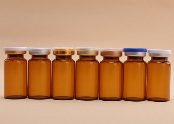 Φαρμακευτικά μπουκάλια 50 X 22mm φιαλιδίων γυαλιού εγχύσεων μικρά με το διάφορο όγκο