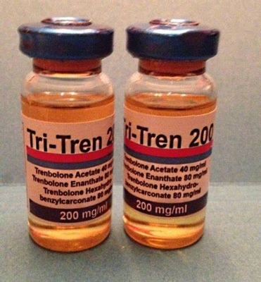 Αδιάβροχες ετικέτες προσαρμοσμένων φιαλιδίων Pvc γυαλιστερές ετικέτες για Tri-Tren 200 Mg/Ml