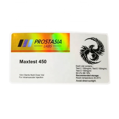 Χρώμα Prostasia Maxtest Pantone 450 ετικέτες φιαλιδίων 10ml