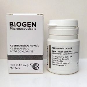 Προσαρμοσμένες ετικέτες αναβολικού φιαλιδίου 50 mg Biogen Pharmaceuticals