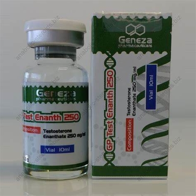 Ετικέτες και κιβώτια φιαλιδίων Pharma 10ml Geneza για τα προϊόντα τεστοστερόνης