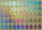 Αυτοκόλλητη ετικέττα ολογραμμάτων ασφάλειας χρώματος ουράνιων τόξων, βινυλίου αυτοκόλλητες ετικέττες Decals συνήθειας