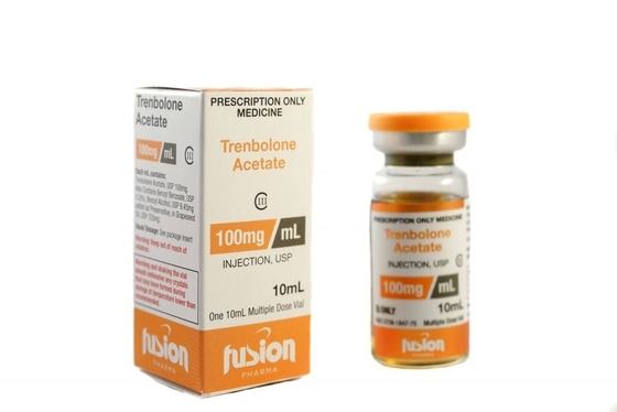 Ολογραφική ετικέτα φιαλιδίου Fusion Pharma 10 ml με διαφορετικές ονομασίες και χρώματα προϊόντων