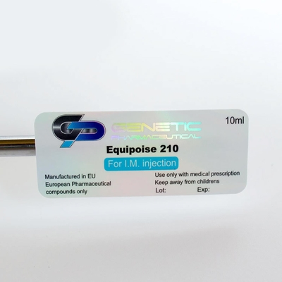 Ετικέτες φιαλιδίων RX 10ml Χρυσό φύλλο Μεταλλουργία αυτοκόλλητα Εκτύπωση με δωρεάν υπηρεσία σχεδιασμού