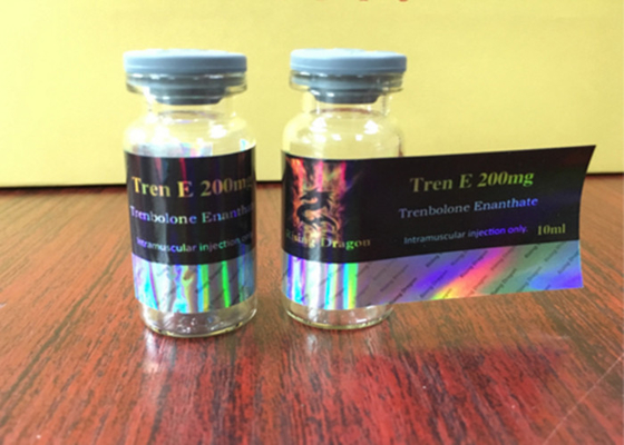 Tren E 200 Ολογράμμο Laser PET Στεροειδές Ενέσιμη 10 ml Ετικέτες φιαλίδων