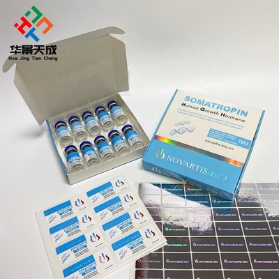 Δυνατά κόλλημα βινυλίου 2ml φιαλίδιο Ετικέτες πεπτιδίων για την τρζεπατίδη Προσαρμόσιμες και ανθεκτικές