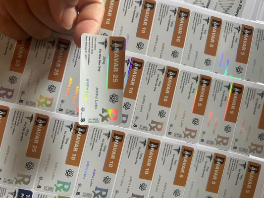 Ετικέτες πλαστικών φιαλών Priviron 50mg, Ετικέτες δισκίων για χορήγηση από το στόμα
