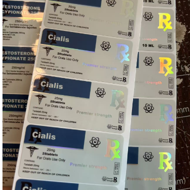 Cialis φινίρισμα στοματικές ετικέτες για πλαστικά μπουκάλια 50 mg
