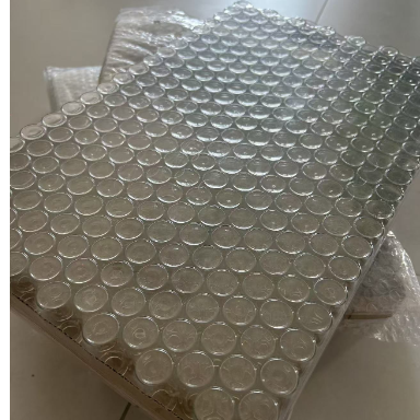 3 ml Προσαρμόσιμο μέγεθος Αδιάβροχα φιλικά προς το περιβάλλον φιαλίδια γυαλιού για αποθήκευση πεπτιδίων σε ξηρή σκόνη