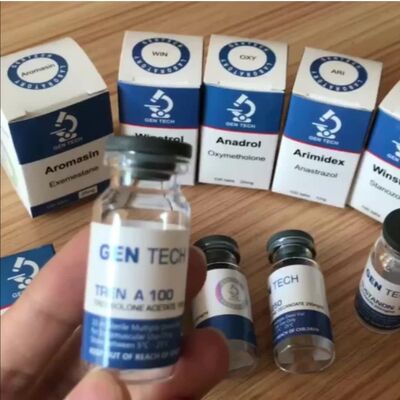 Φιαλίδιο 10ml Ετικέτες φιαλιδίου και κουτιά Pharmaceuticals White Pvc