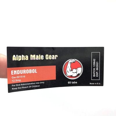 OEM αδιάβροχο και ανθεκτικό φιαλίδιο 10ml Ετικέτες Ισχυρή κόλλα που αφαιρείται