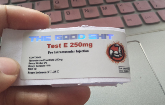 Medicine Transparent 10ml Vial Labels , vial Custom Glass Bottle Αυτοκόλλητα