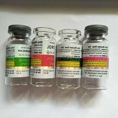Primobolan Methenolone Enanthate φιαλίδιο γυάλινο φιαλίδιο ετικέτα λέιζερ με κουτιά