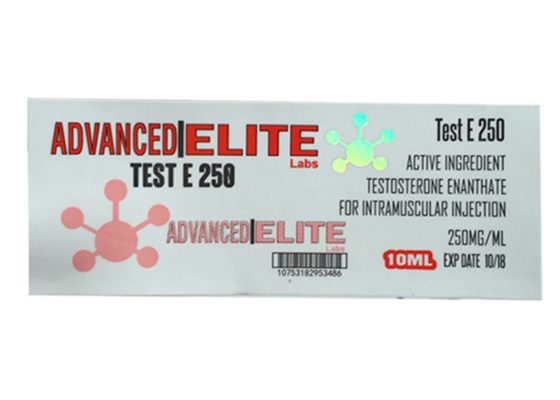 Υλικές αυτοκόλλητες ετικέττες ολογραμμάτων συνήθειας λέιζερ με την εκτύπωση όφσετ χρώματος CMYK 4