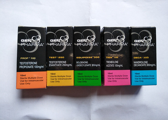 Πλήρες τυπωμένο χρώμα πτυσσόμενο προσαρμοσμένο μέγεθος κιβωτίων φιαλιδίων 10ml για το σχέδιο Pharma