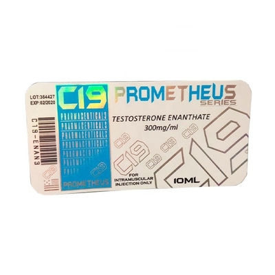 Αδιάβροχο Laser Holographic 10ml Ετικέτα Φιαλίδων Για Φαρμακευτικά Φιαλίδια Πεπτιδίων