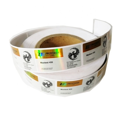 Ετικέτες φιαλιδίων 10 ml αυτοκόλλητα για φαρμακευτικές ενέσεις πεπτιδίων φιαλίδια με εκτύπωση χρυσού