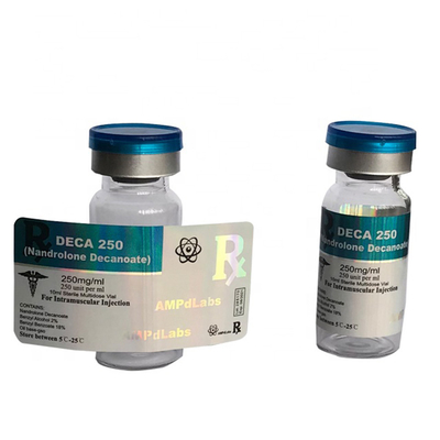 2ml / 5ml / 15ml / 20ml 10ml Φιαλίδιο Ετικέτες Laser Custom Ολογραμικές ετικέτες γυάλινου φιαλίδου