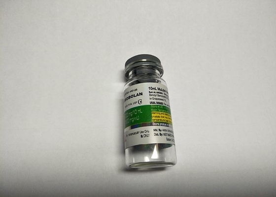 Στιλπνός τελειώστε τις αυτοκόλλητες ετικέττες ετικετών φιαλιδίων γυαλιού της Pet λέιζερ ελασματοποίησης για το σχέδιο Hkma