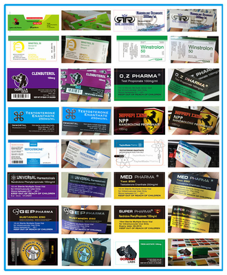 Immortal Labs Glossy 10ml Ετικέτες Ολόγραμμα Ετικέτες φαρμακείου