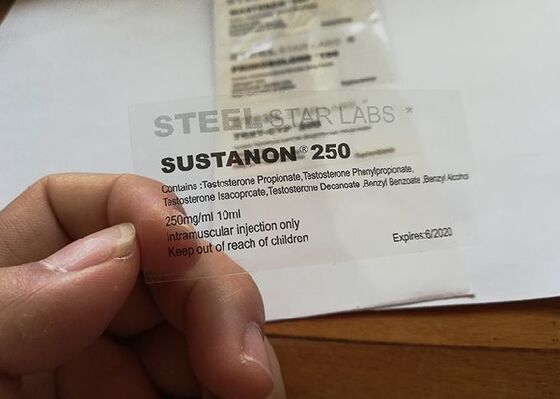 Διαφανείς συγκολλητικές αυτοκόλλητες ετικέττες συνήθειας Materail για το μπουκάλι γυαλιού φιαλιδίων 10ml