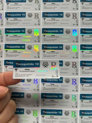 Αδιάβροχο H GH 200IU Πεπτίδιο 2ML 3ML Φιαλίδιο ΦΑΛΙΚΑ Ετικέτες Λάμψη