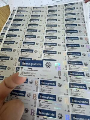 Σεμαγλουτίδη 5MG 2 ml 3 ml γυάλινα φιάλια για φάρμακα Ετικέτες