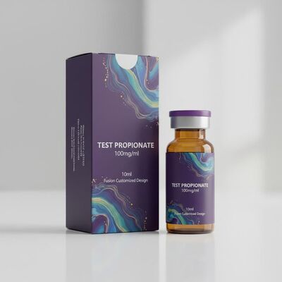 Test Propionate 100mg Fusion Προσαρμοσμένο Σχεδιασμό 10ml Φιαλίδων Ετικέτες Και Κουτιά