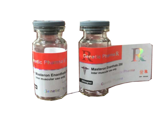Masteron Enanthate 200mg Γυαλιστερό φιαλίδιο λέιζερ Ετικέτες φιαλιδίου για ένεση 10ml
