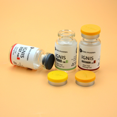 Προσαρμοσμένες ετικέτες φιαλιδίου γυαλιστερό αδιάβροχο Pvc 10ml