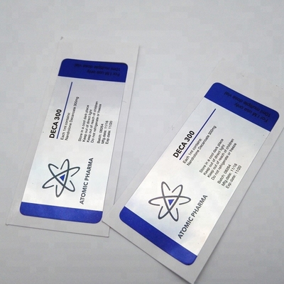 Ετικέτες φιαλιδίου Holographic PET 10ml 20ml φιαλίδιο