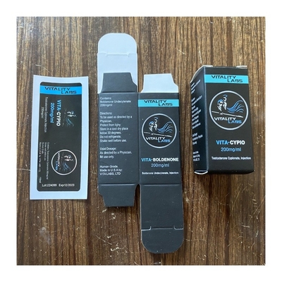 Δοκιμαστικό φιαλίδιο Pharmacy Glass Ετικέτες φιαλών