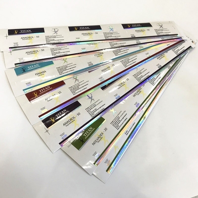 4C το φιαλίδιο εγχύσεων 10ml εκτύπωσης ονομάζει 6x3cm