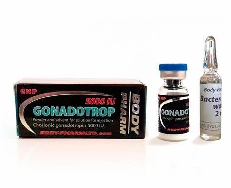 HCG 5000iu Συσκευασία 10ml Φιαλίδιο Ετικέτες και κουτιά με 99% καθαρή σκόνη