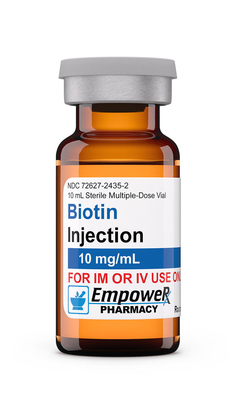 Ετικέτες φιαλιδίων με ένεση γυαλιού από PVC Empower Pharmacy