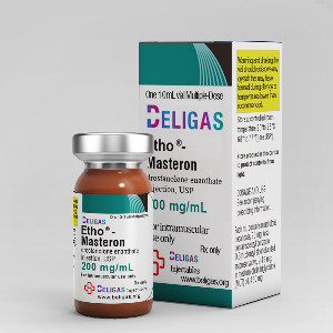 Ετικέτες και κουτιά φιαλιδίων Etho Masteron Drostanolone Enanthate 200
